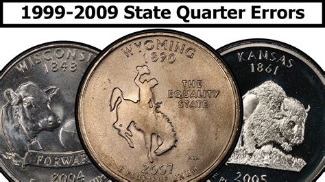 07 P&P. . State quarter errors